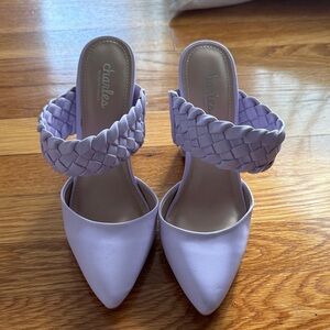 Charles by Charles David Women's Lavender Braided Mules